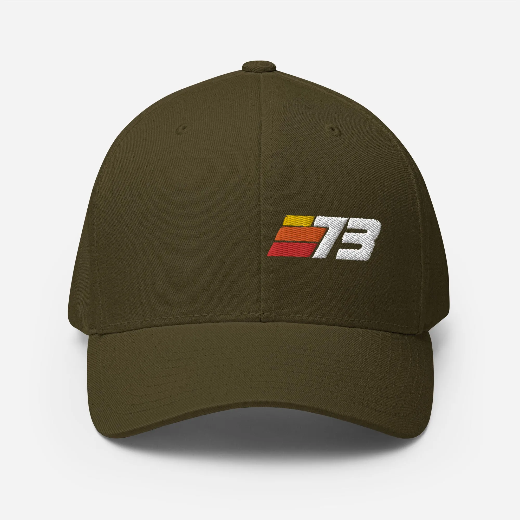 73 - Retro Sport 1973 Flexfit Closed Back Structured Twill Cap