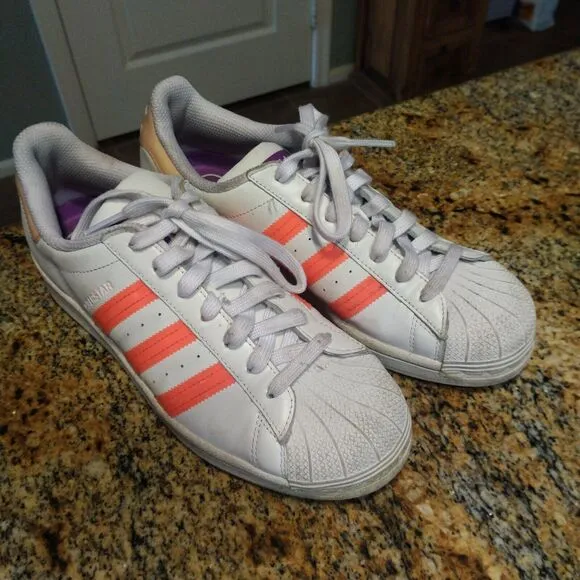 ADIDAS SUPERSTAR W SIZE 8.5 FW2502 Running Walking