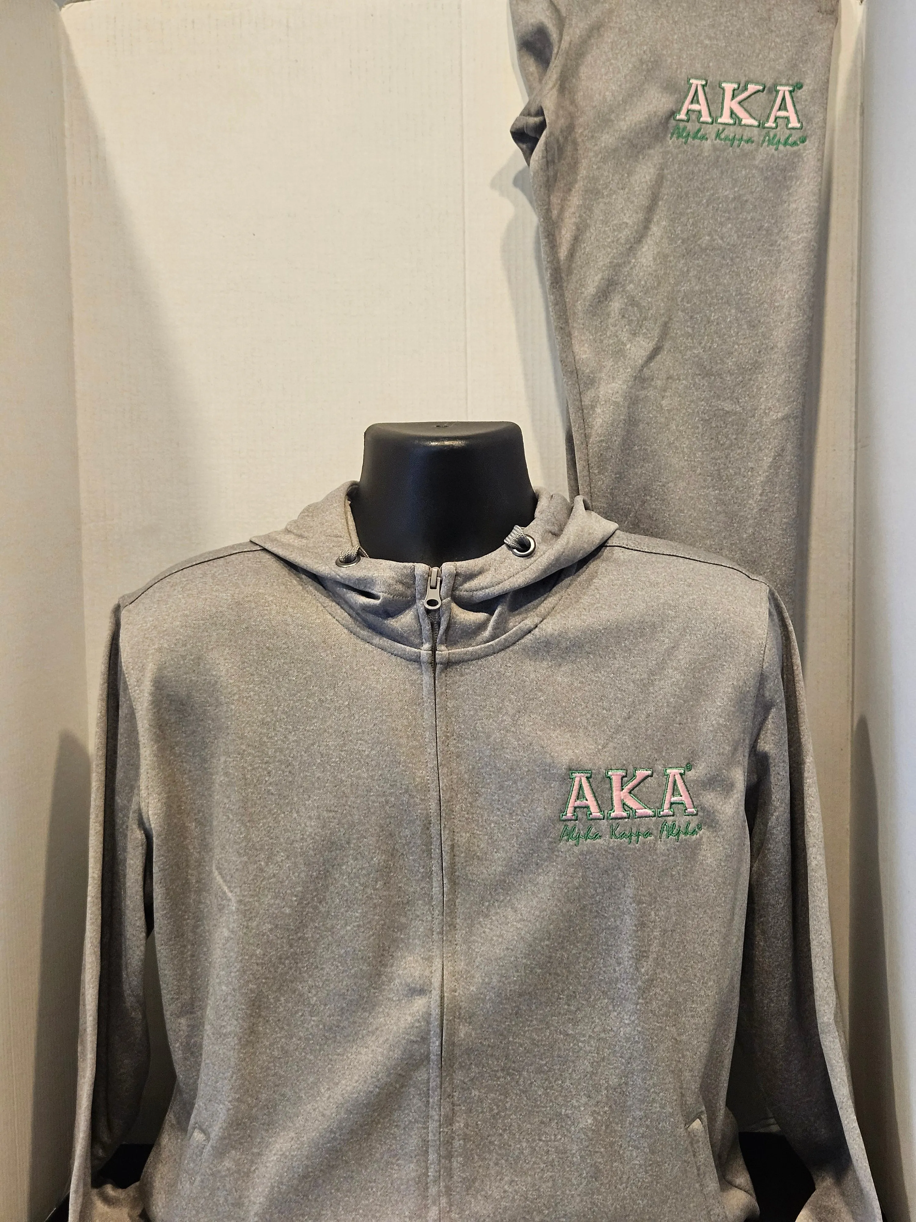 AKA Black Zipup Jacket(Ivy)