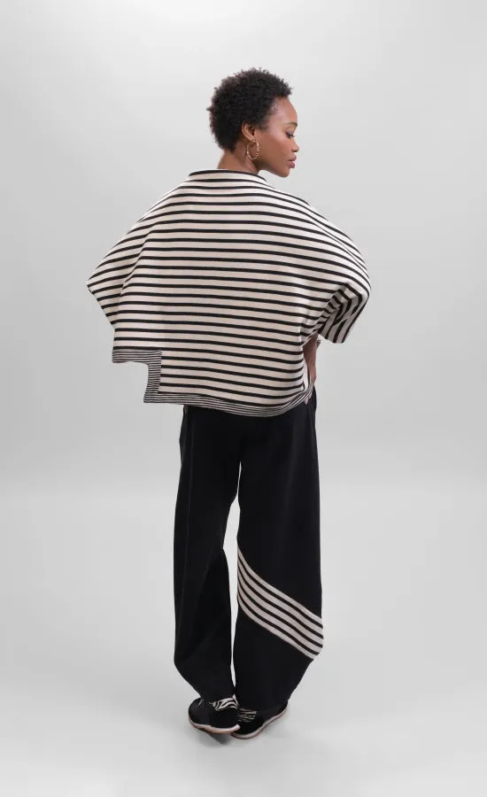 Alembika Urban French Terry Stripes Top