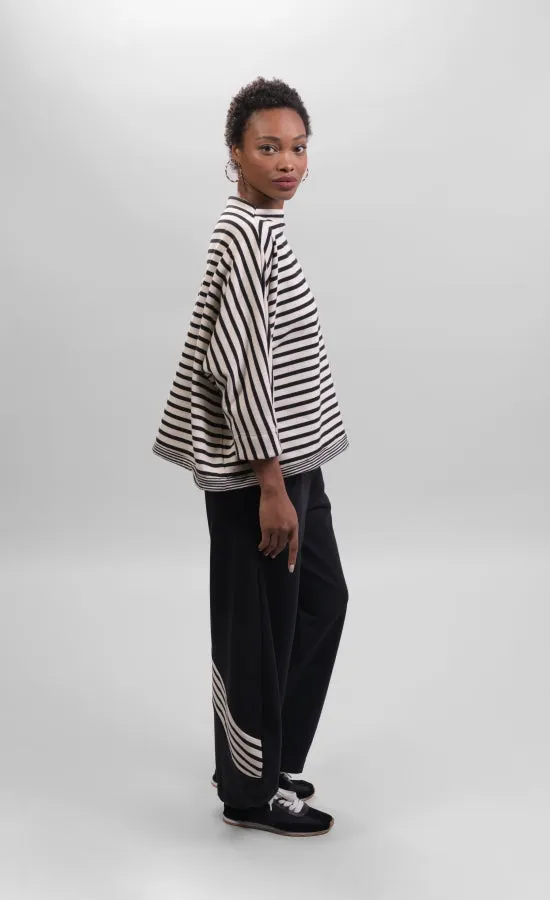 Alembika Urban French Terry Stripes Top