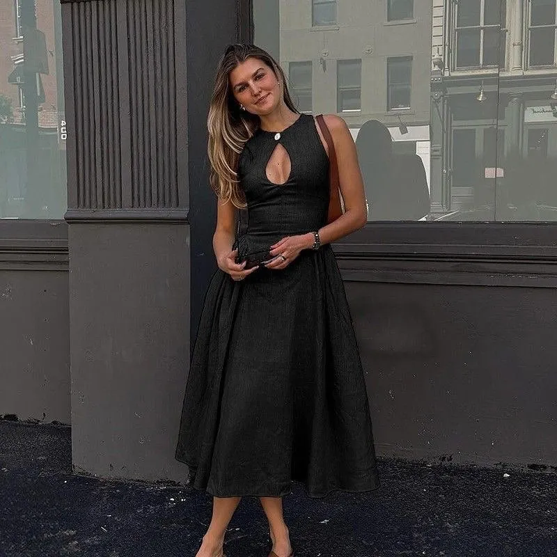 ALICE MAXI DRESS - BLACK
