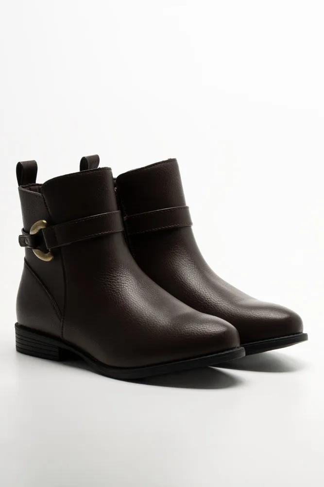 Ankle Boots Brown