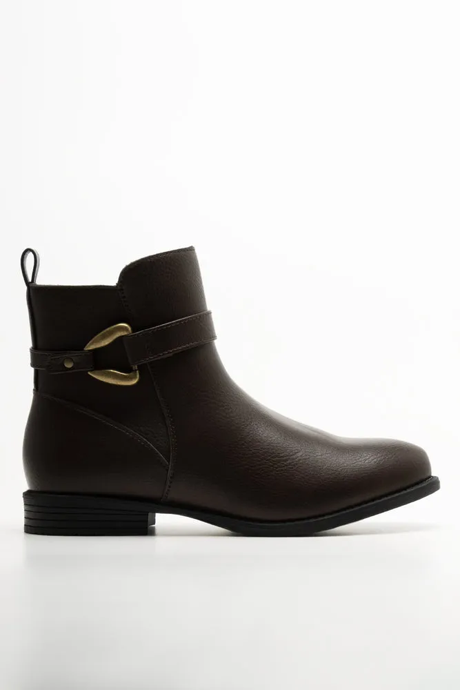 Ankle Boots Brown