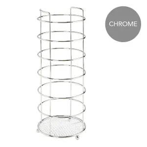 Bath Bliss Chrome Tissue Roll Holder - 5.75"Rd X 14.50"