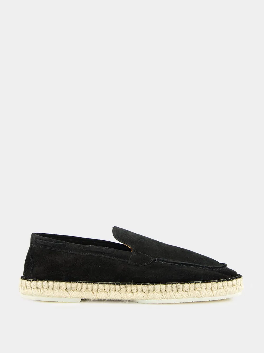 Black Suede Beachside Loafers