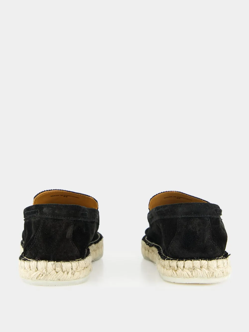 Black Suede Beachside Loafers