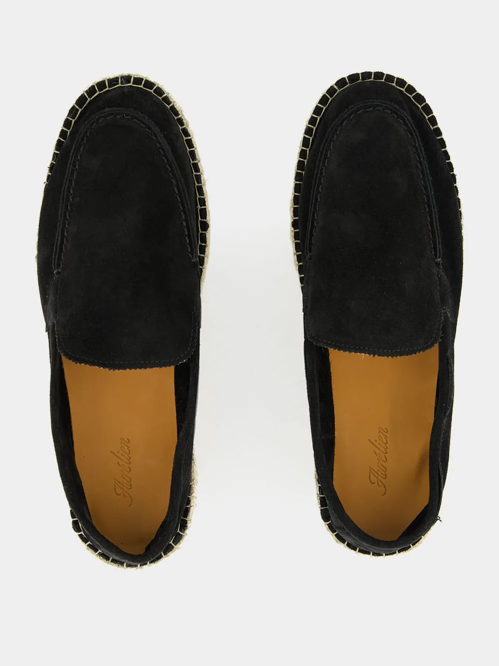 Black Suede Beachside Loafers