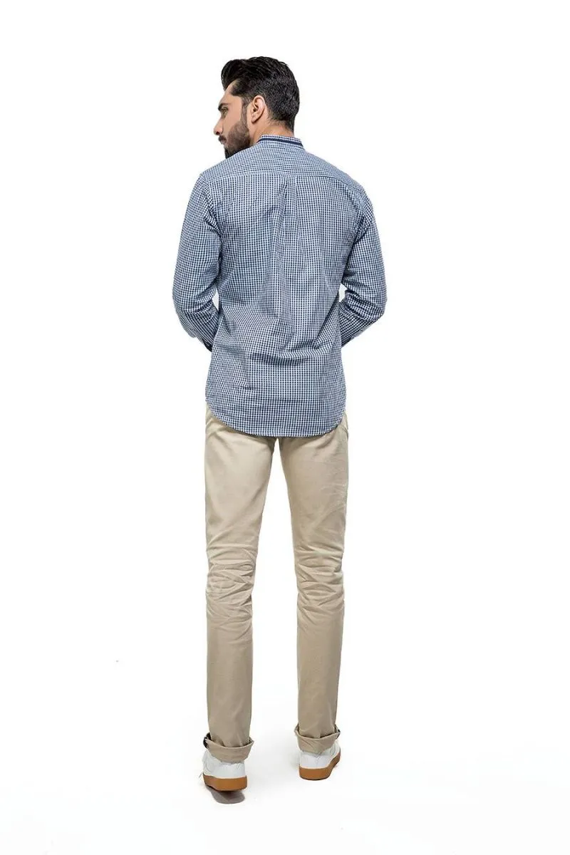 Blue Casual Shirt FS Slim Fit