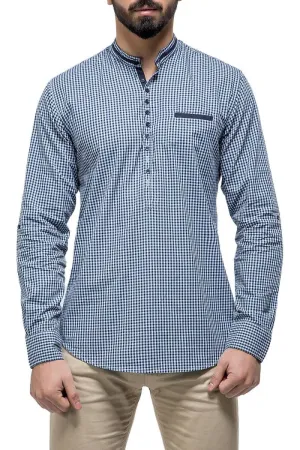 Blue Casual Shirt FS Slim Fit