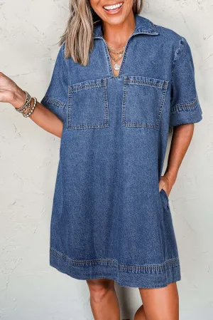 BLUE JEAN BREEZE DRESS