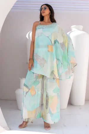 Blue Rose-Co-ord Set