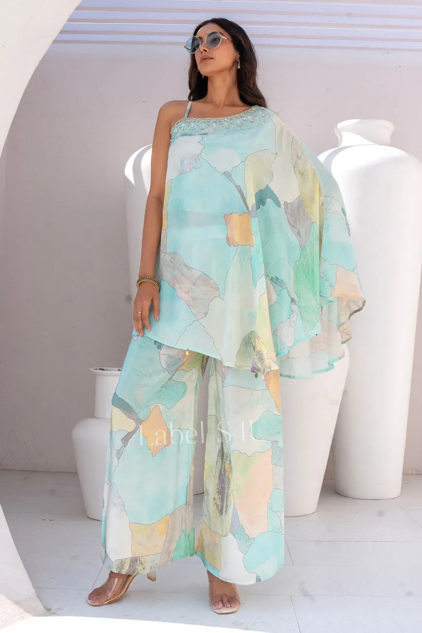 Blue Rose-Co-ord Set