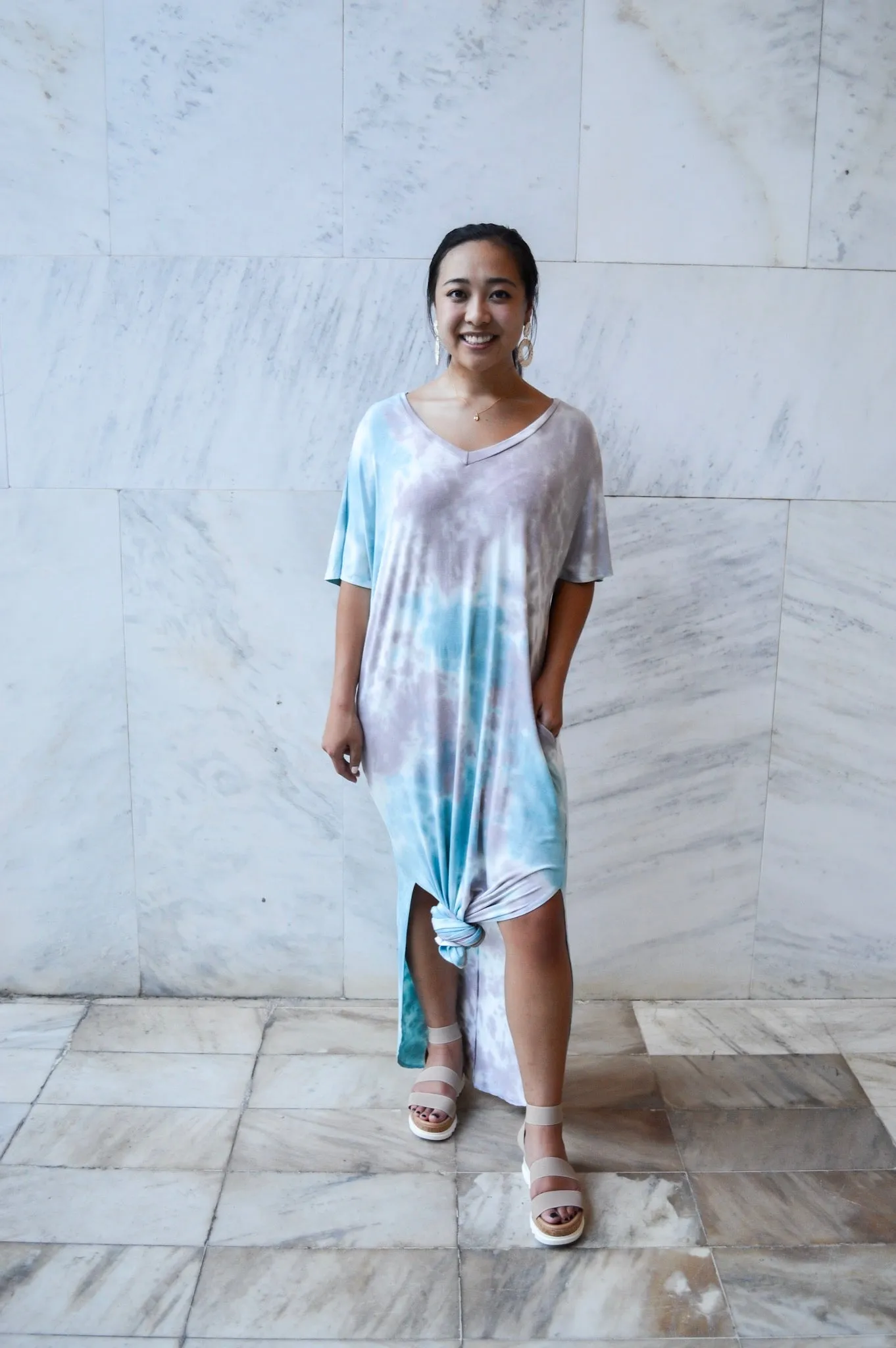 Blue Skies Maxi Dress