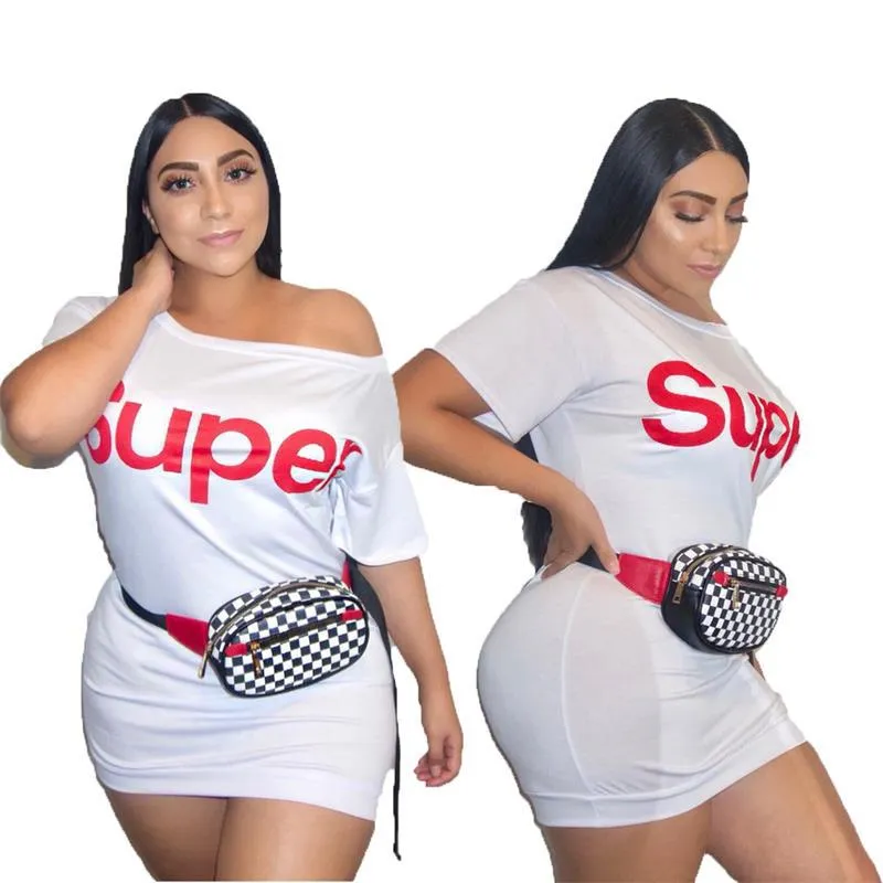 Bold Statement Off-Shoulder Graphic Mini Dress for Effortless Chic Style