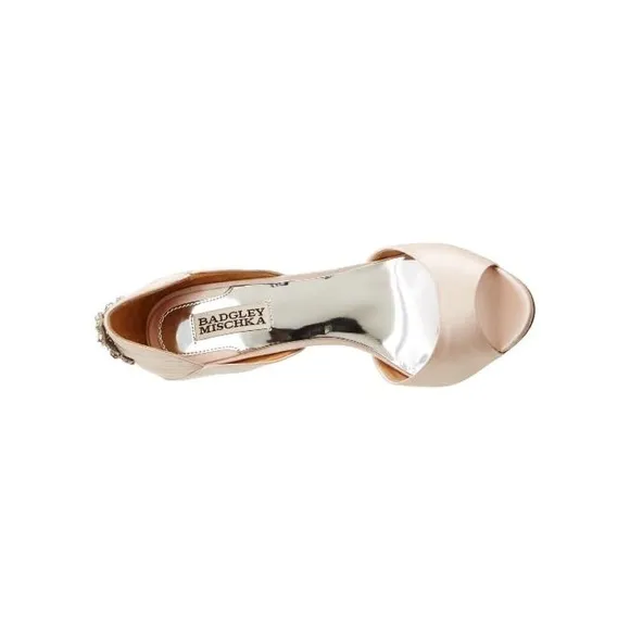 Brand New in Box Badgley Mischka Blush Pink Heels