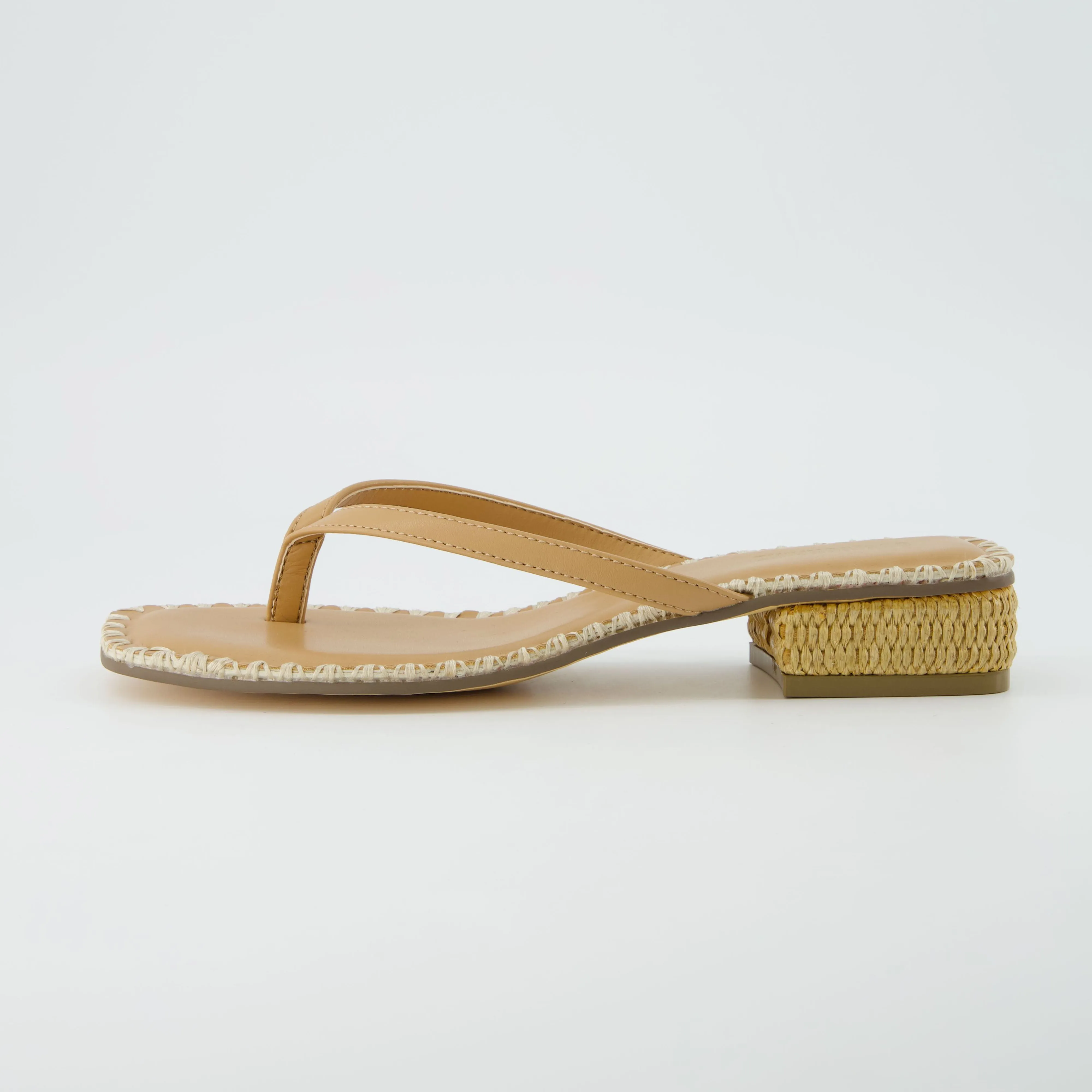 Breezy Heeled Thong Sandal