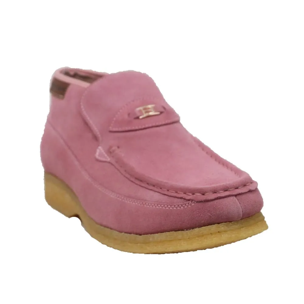 British Walkers Bwb Men's Suede Slip On Crepe Sole