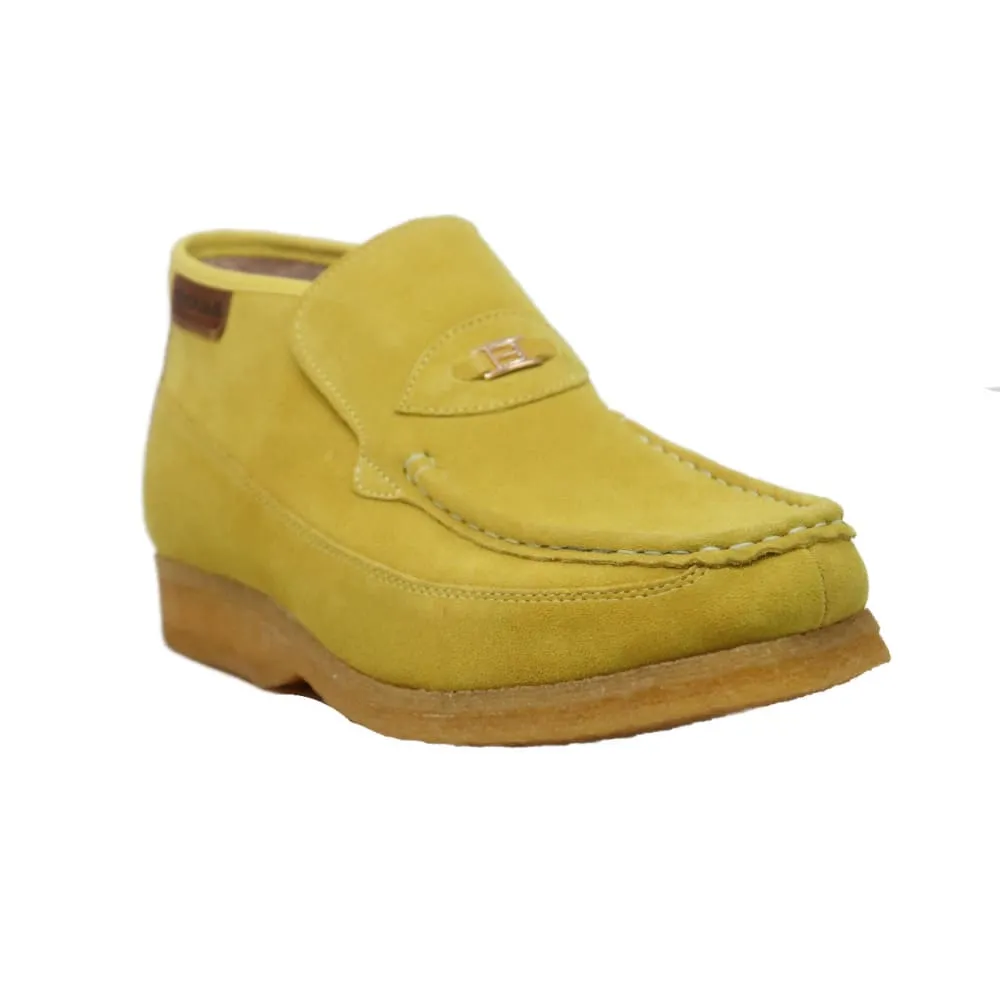 British Walkers Bwb Men's Suede Slip On Crepe Sole