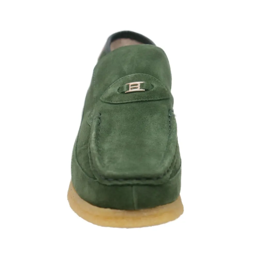 British Walkers Bwb Men's Suede Slip On Crepe Sole