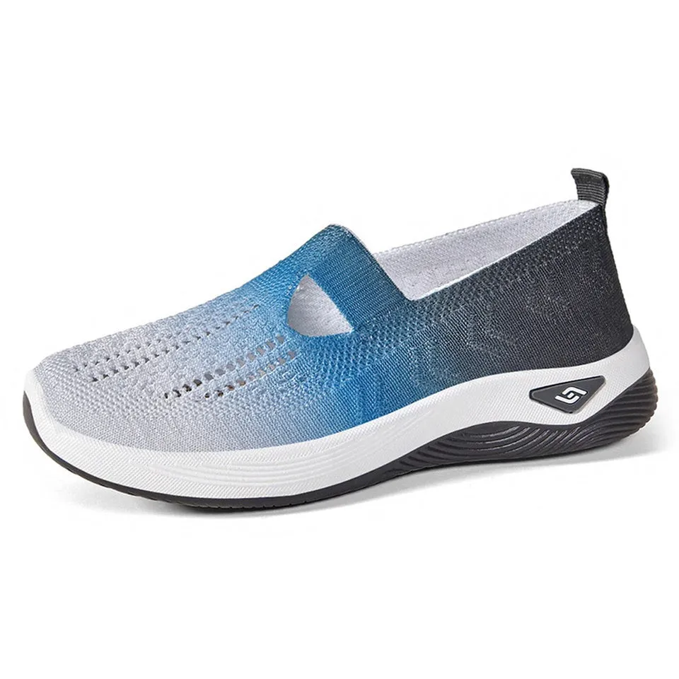 Casual and Cushioned Knitted Espadrilles with Shock-absorbing Memory Foam