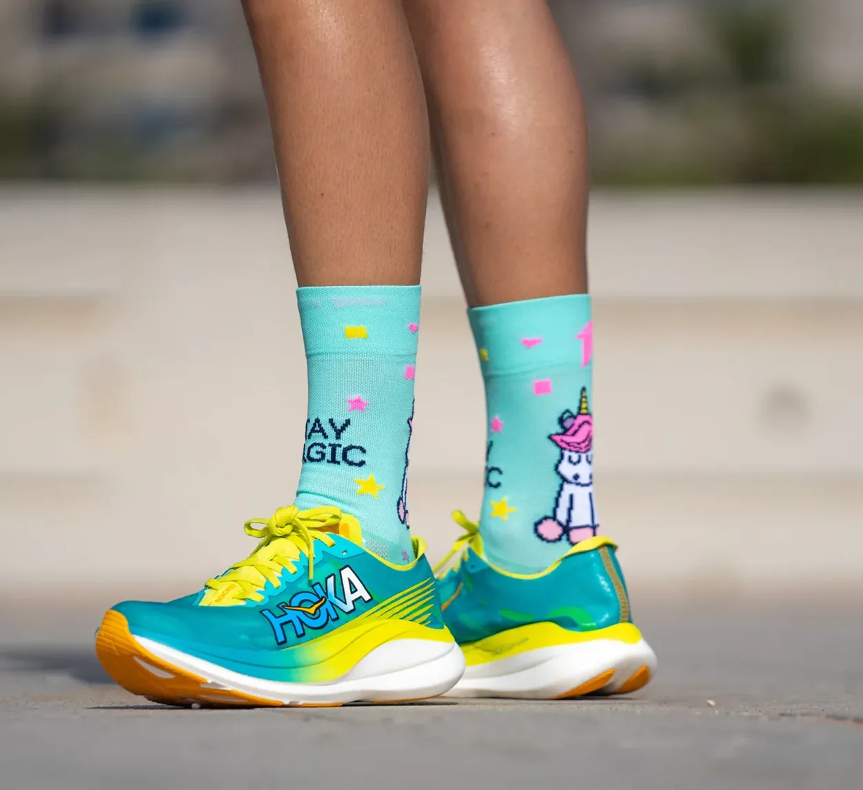Chaussettes running Sporcks - Stay magic
