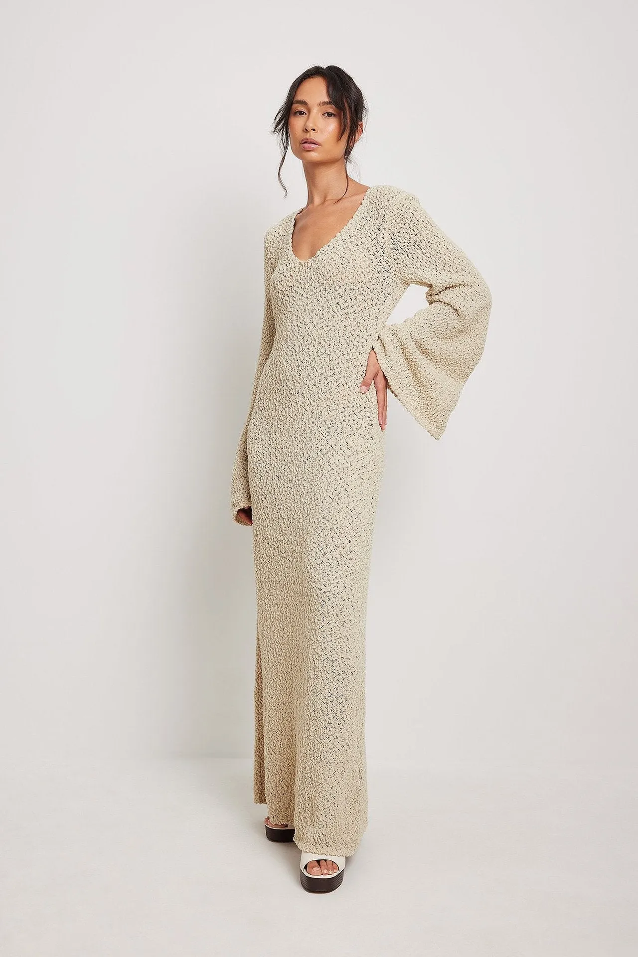 Chic  Autumn Casual Long Sweater Dress for Cozy and Effortless Style