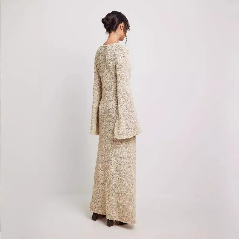 Chic  Autumn Casual Long Sweater Dress for Cozy and Effortless Style