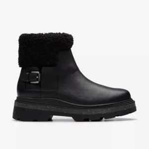 Clarks Women's HencroftMadiWP Black WLined Leather 26179809