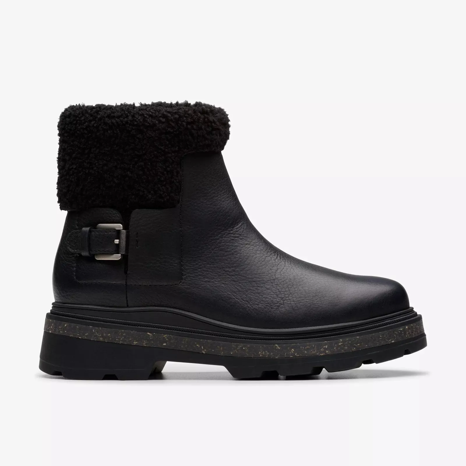 Clarks Women's HencroftMadiWP Black WLined Leather 26179809