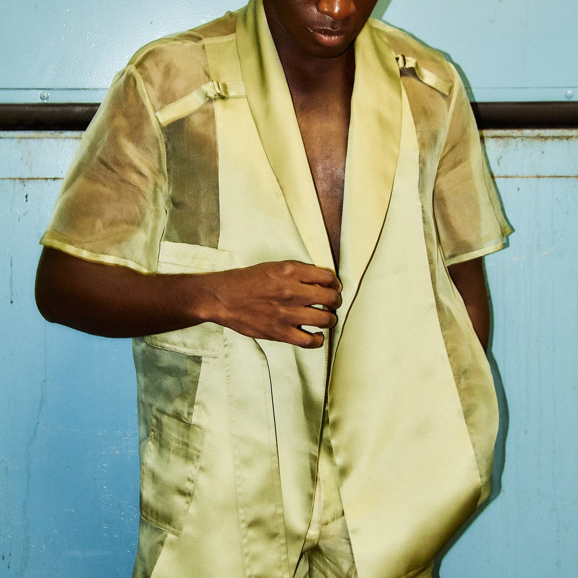 Clubmaster Jacket Shirt w/ Belt