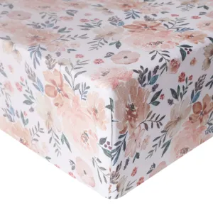 Copper Pearl Autumn Fitted Crib Sheet