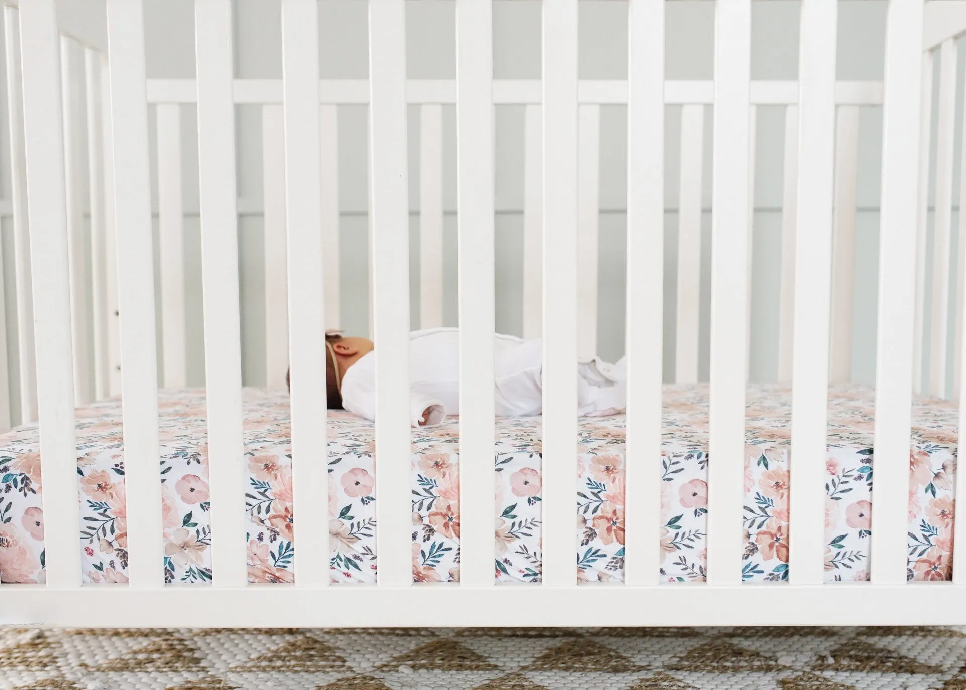 Copper Pearl Autumn Fitted Crib Sheet