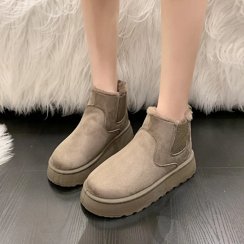 Cozy Fluff Boots - Warm Winter Boots for Woman