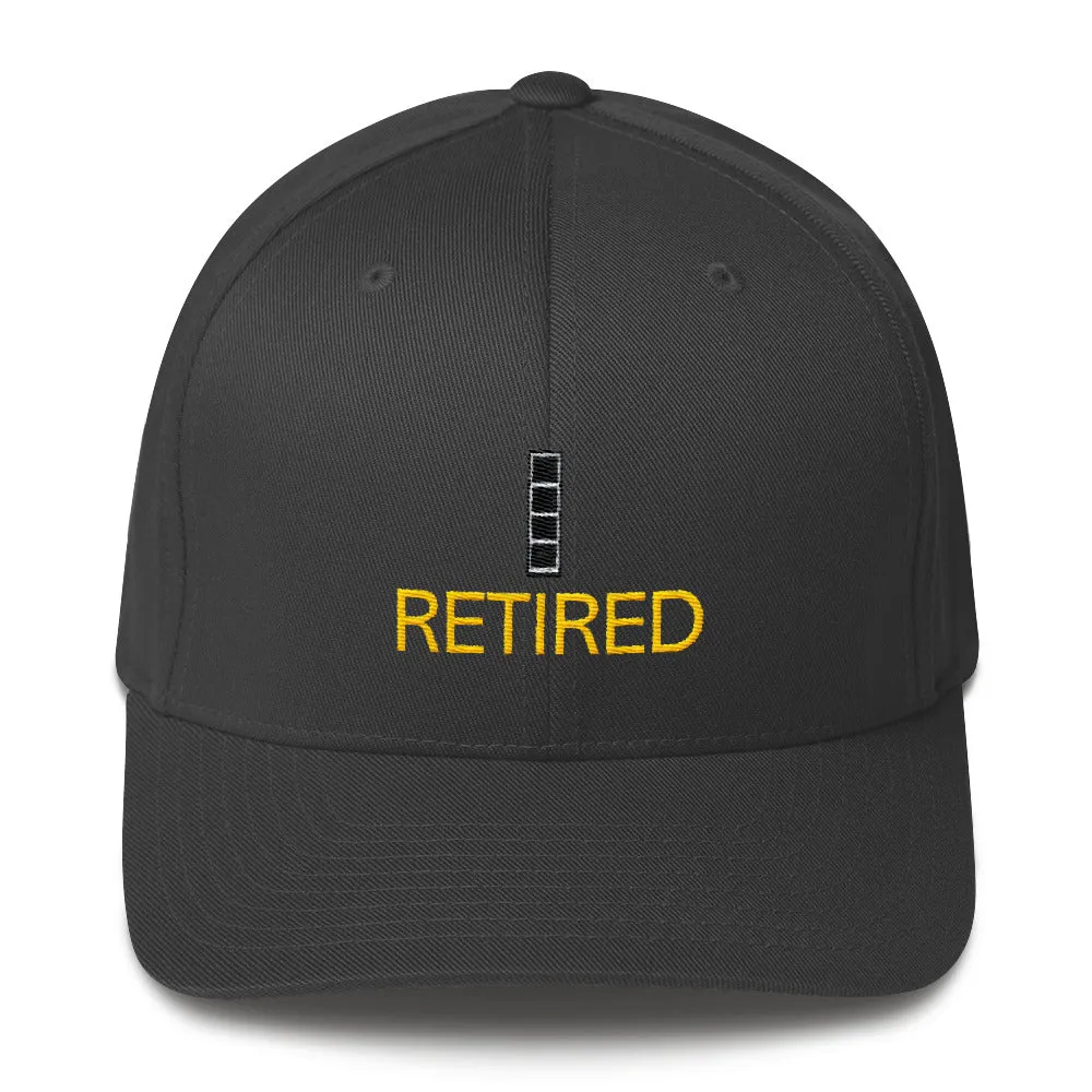 CW4 Retired Fitted cap