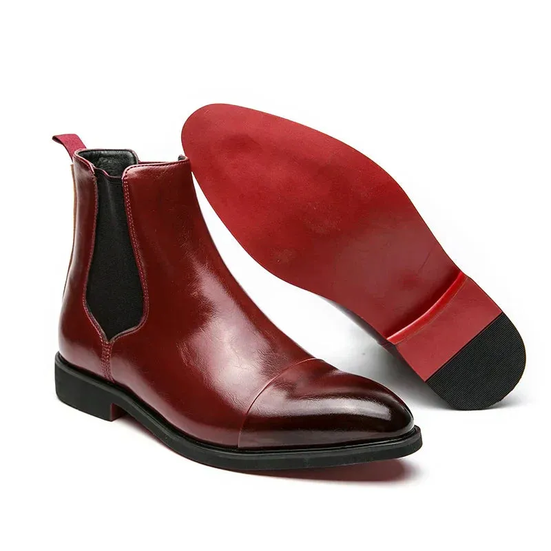 Damien | Chelsea boots made of real leather