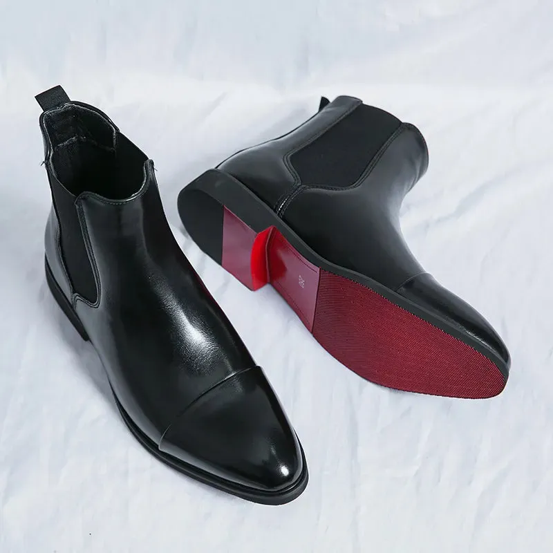 Damien | Chelsea boots made of real leather
