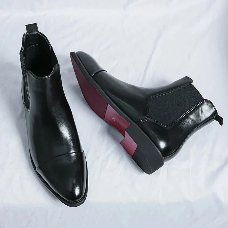 Damien | Chelsea boots made of real leather