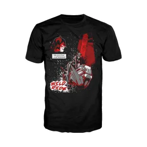 DC Comics Catwoman Wild Ride Official Men's T-shirt (Black)