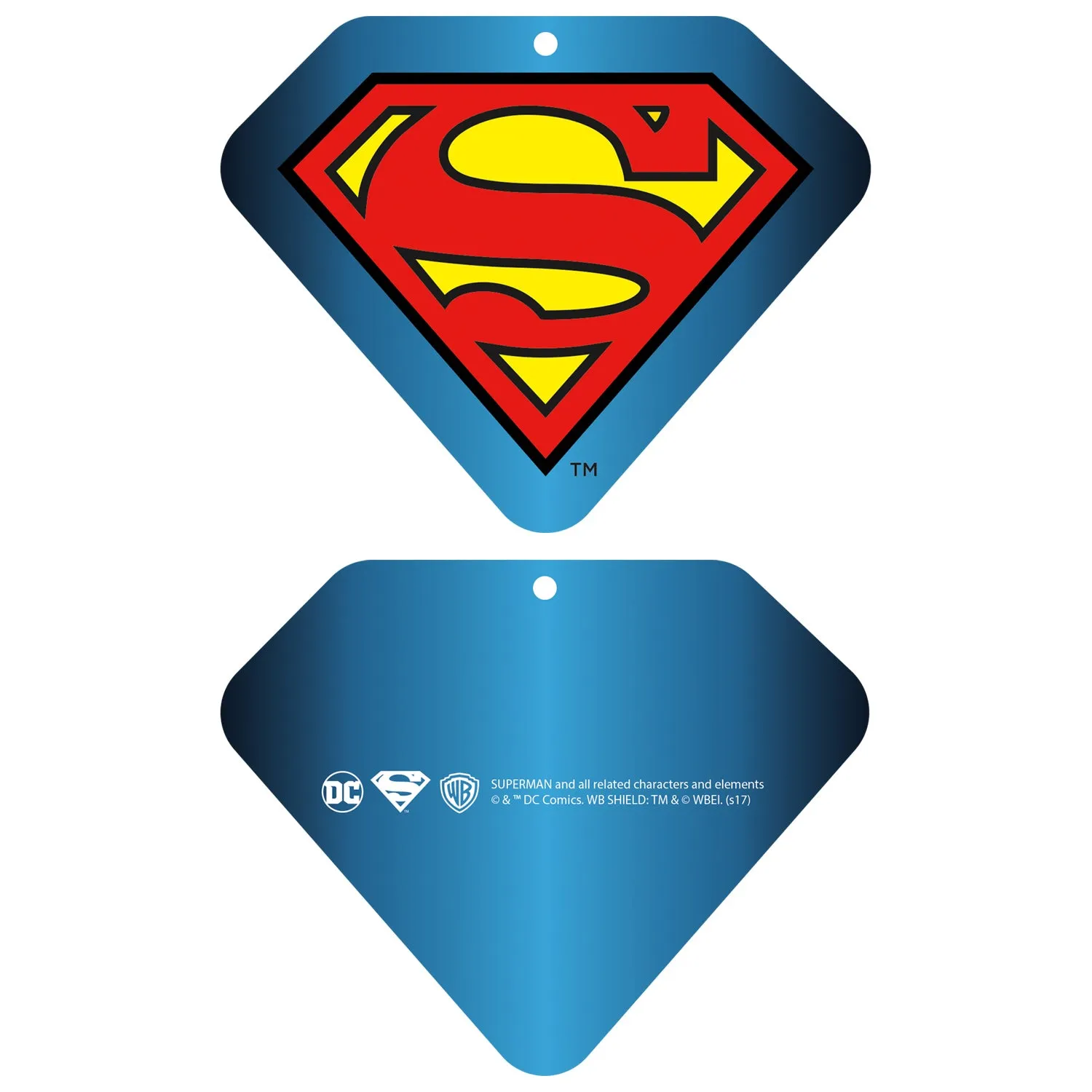 DC Comics Superman Logo Mural Official Men's T-shirt (Black)