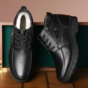 DECLAN | MEN'S LEATHER THERMAL BOOTS
