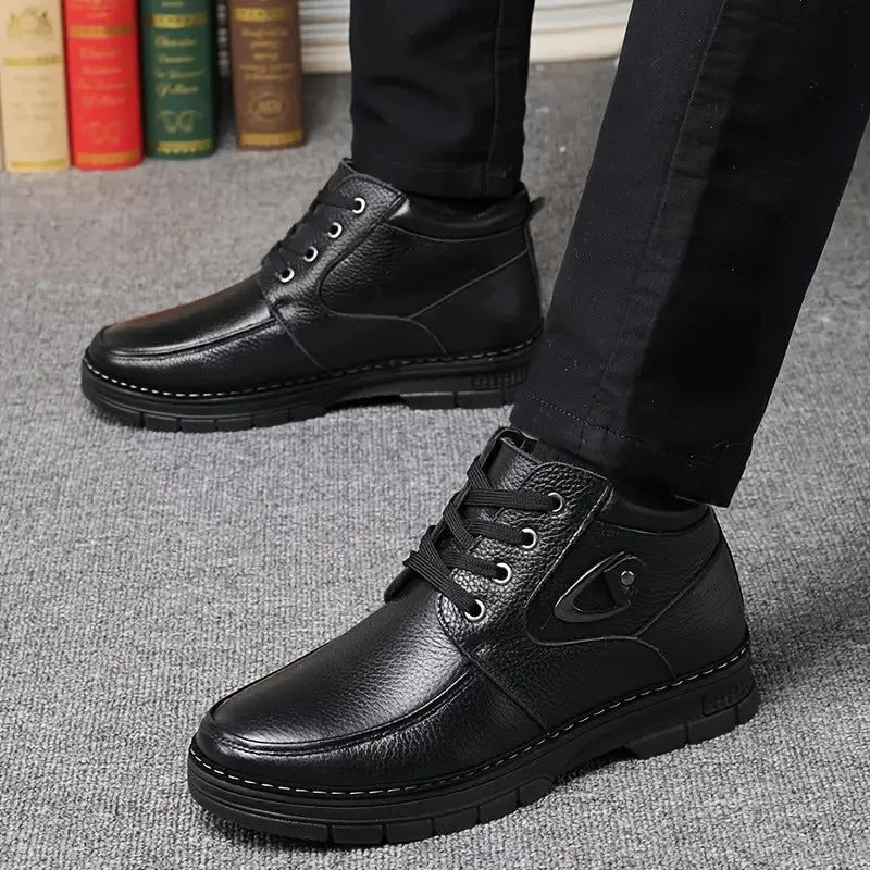 DECLAN | MEN'S LEATHER THERMAL BOOTS