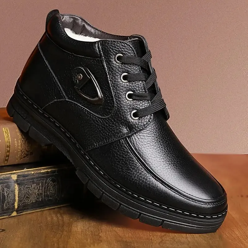 DECLAN | MEN'S LEATHER THERMAL BOOTS