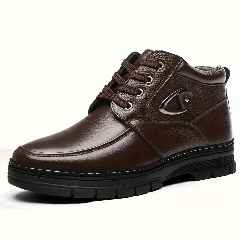 DECLAN | MEN'S LEATHER THERMAL BOOTS