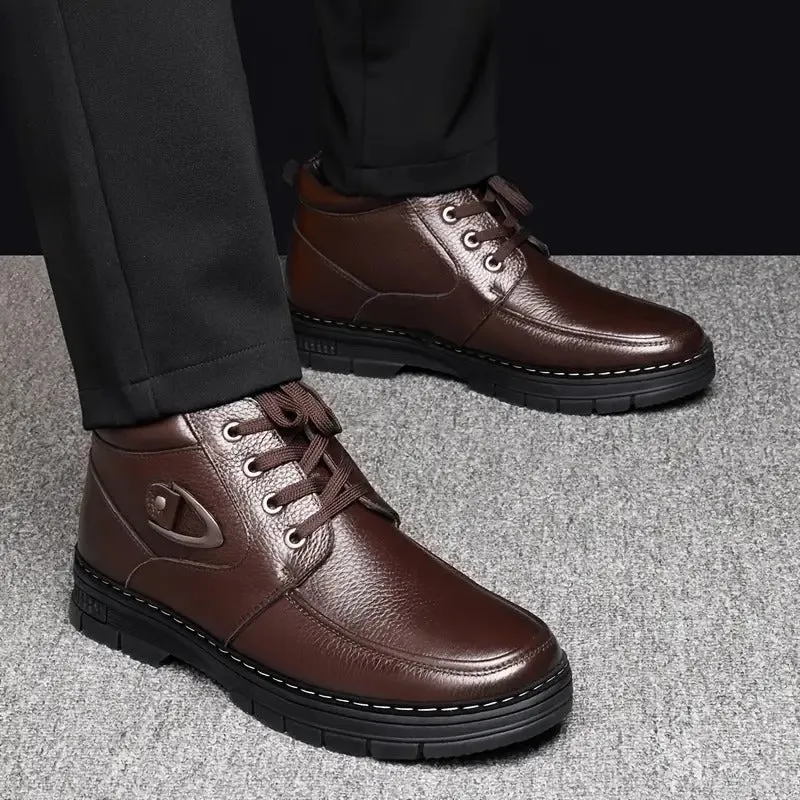 DECLAN | MEN'S LEATHER THERMAL BOOTS