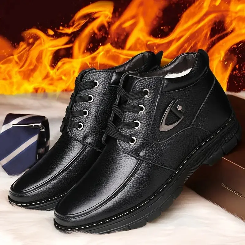 DECLAN | MEN'S LEATHER THERMAL BOOTS