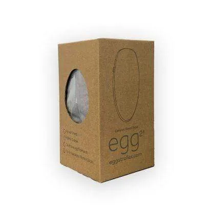 Egg Fitted Sheets - Cream/Grey (Pack of 2)