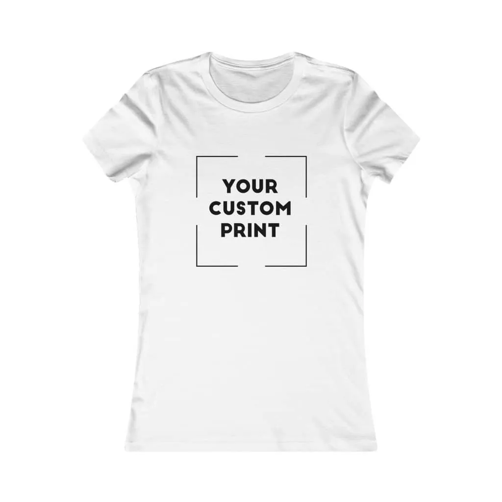 European Cars | Custom Print for Women | Fitted T-shirt