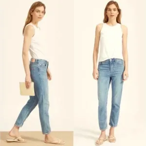 Everlane The Relaxed Straight Organic Cotton Jean Size 27 Long New