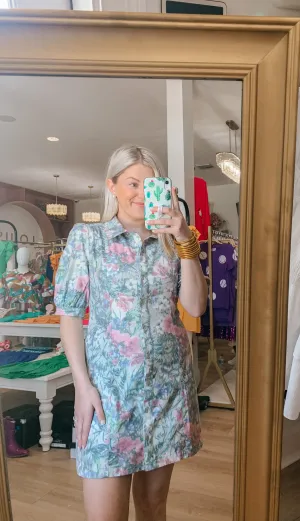 Floral Fitted Dress
